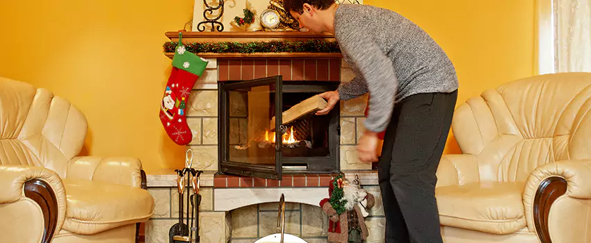 Gas to Wood-Burning Fireplace Conversion Services in Conyers, Georgia