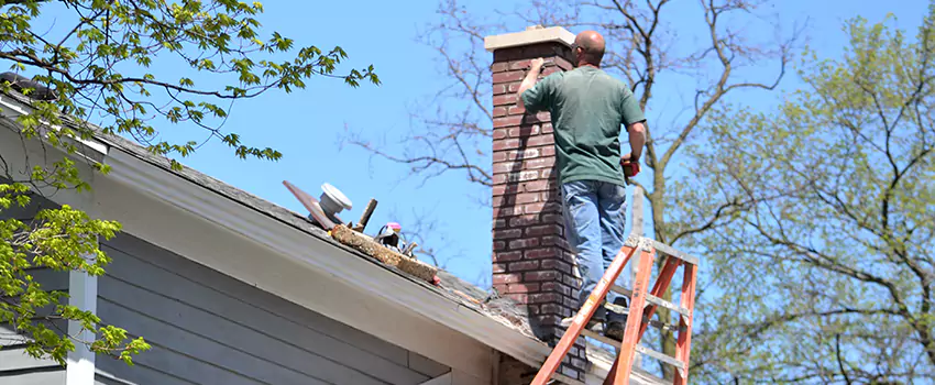 Vinyl and PVC Chimney Flashing Installation in Conyers, GA